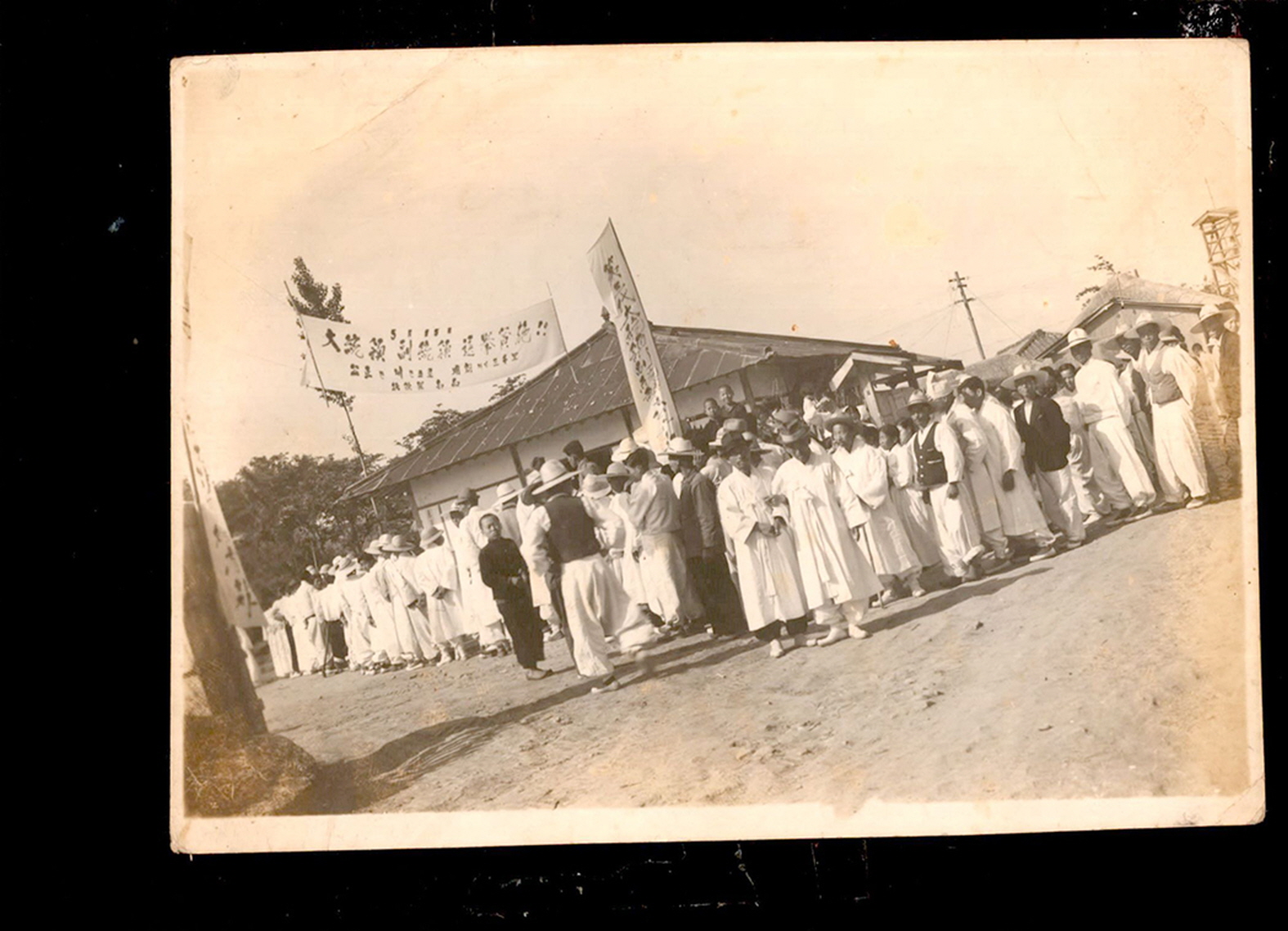 제3·4대 정·부통령선거 투표소 대기행렬 사진