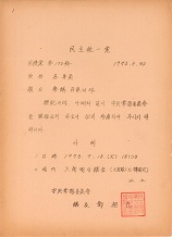 회의 소집의 건